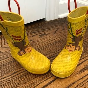 Curious George Unisex Rainboots